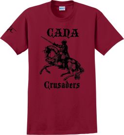 Gildan - Ultra Cotton 100% Cotton T-Shirt, Cardinal Red